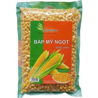 BẮP MỸ NGỌT TÁCH HẠT TRỮ ĐÔNG LẠNH 1KG