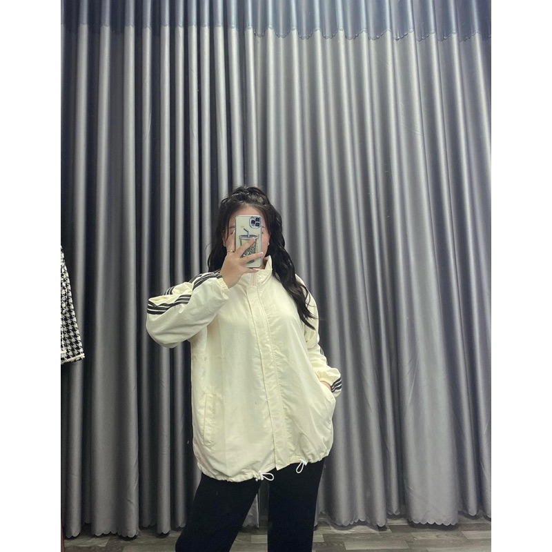 Áo gió 2 lớp bigsize dáng thể thao phong cách