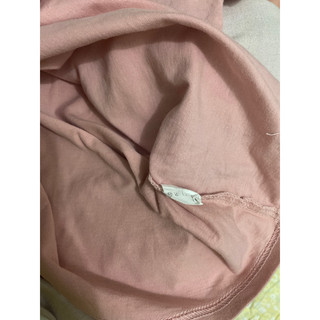 Áo thun Hàn basic hồng pastel