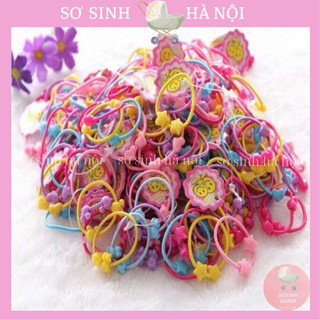 Túi 50 dây buộc tóc xinh cho bé