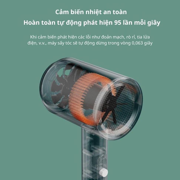 Máy sấy tóc ion âm