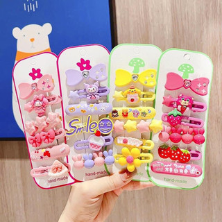Set kẹp tóc - phụ kiện kẹp tóc HOA QUẢ xinh xắn phong cách Hàn Quốc cho bé yêu