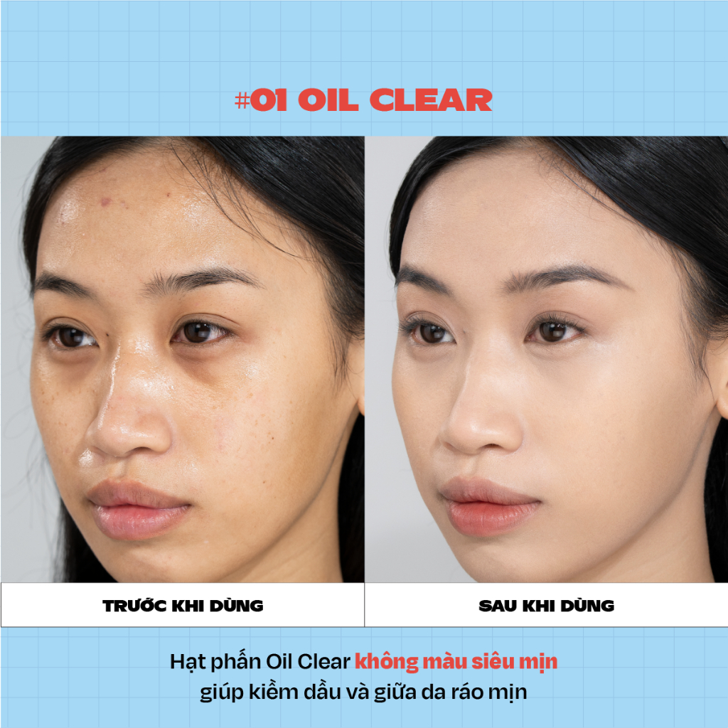 Phấn Phủ Kiềm Dầu BAD PEACH Oil Less Fun More Powder SPF35/PA++ 4g