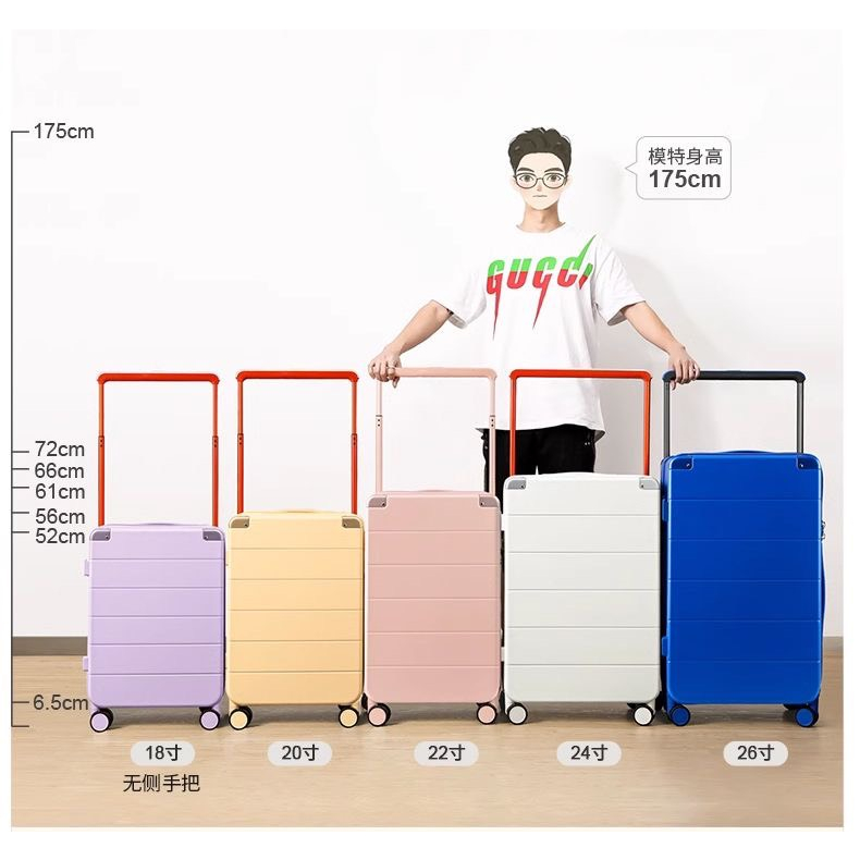 Vali Khoá Kéo 6 Màu Cao Cấp OTA Size 18-26 - Cáo Đeo Nơ