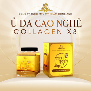 Cao Nghệ Collagen X3 Mỹ Phẩm Đông Anh Chính Hãng - Mặt Nạ Nghệ Phục Hồi Da, Dưỡng Da Trắng Sáng, Ngừa Mụn, Thâm Nám
