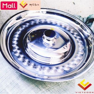 [BIG SALE] Nồi Lẩu Sống, Nồi Lẩu Vành Nón, Nồi Lẩu Thái Inox Đáy Từ VIETCOOK Size Từ 16,18,20,22 DÙNG CHO CẢ BẾP TỪ