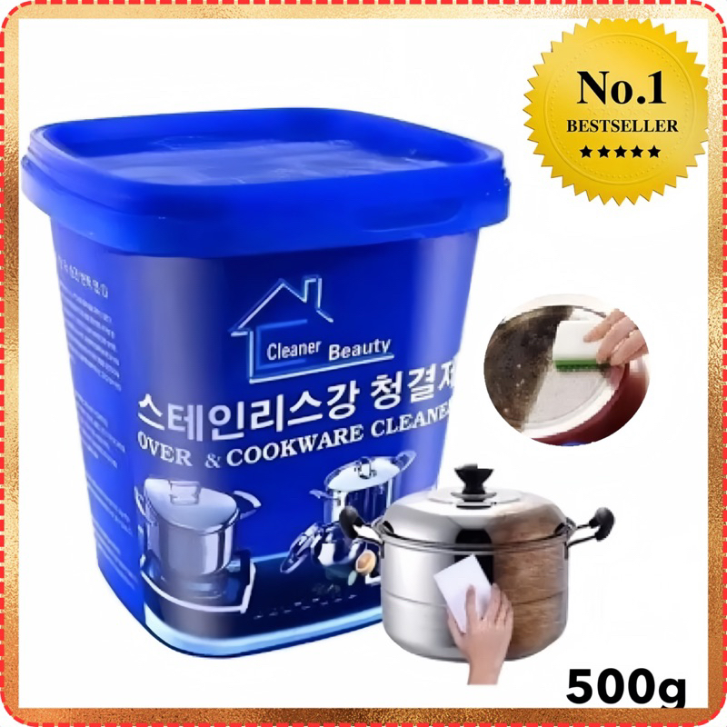 Kem tẩy đa năng Hàn Quốc, bột tẩy trắng xoong nồi thần thánh 500g