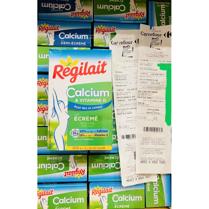 Sữa bột Canxi Régilait Calcium & Vitamin D hộp 300gr