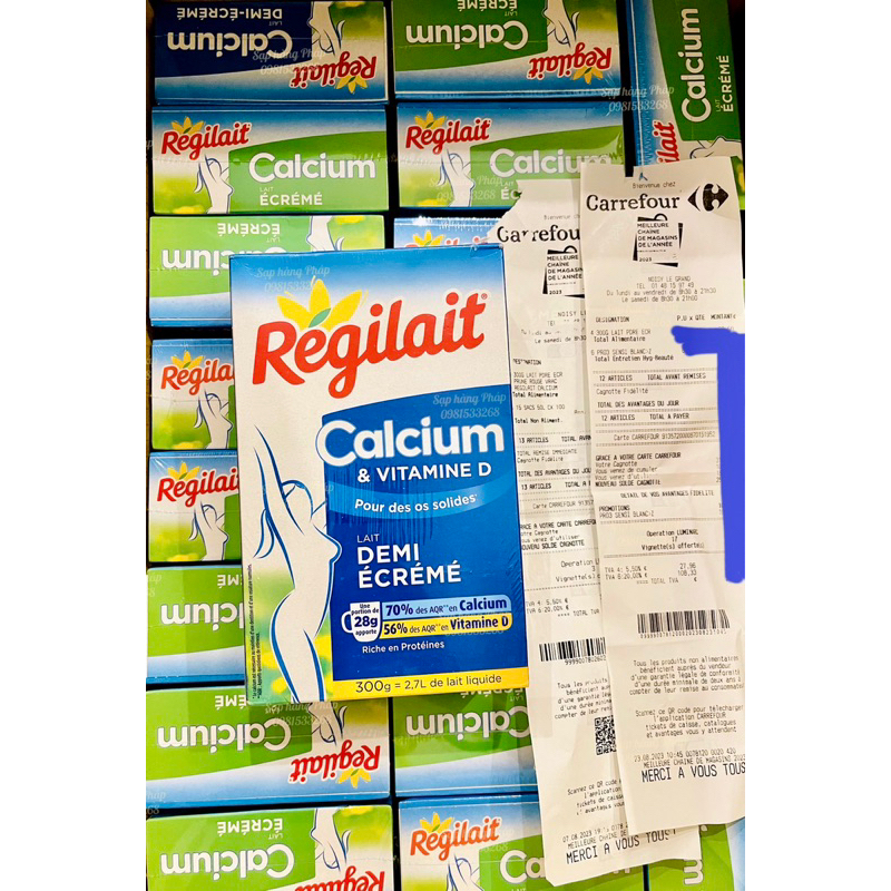 Sữa bột Canxi Régilait Calcium & Vitamin D hộp 300gr