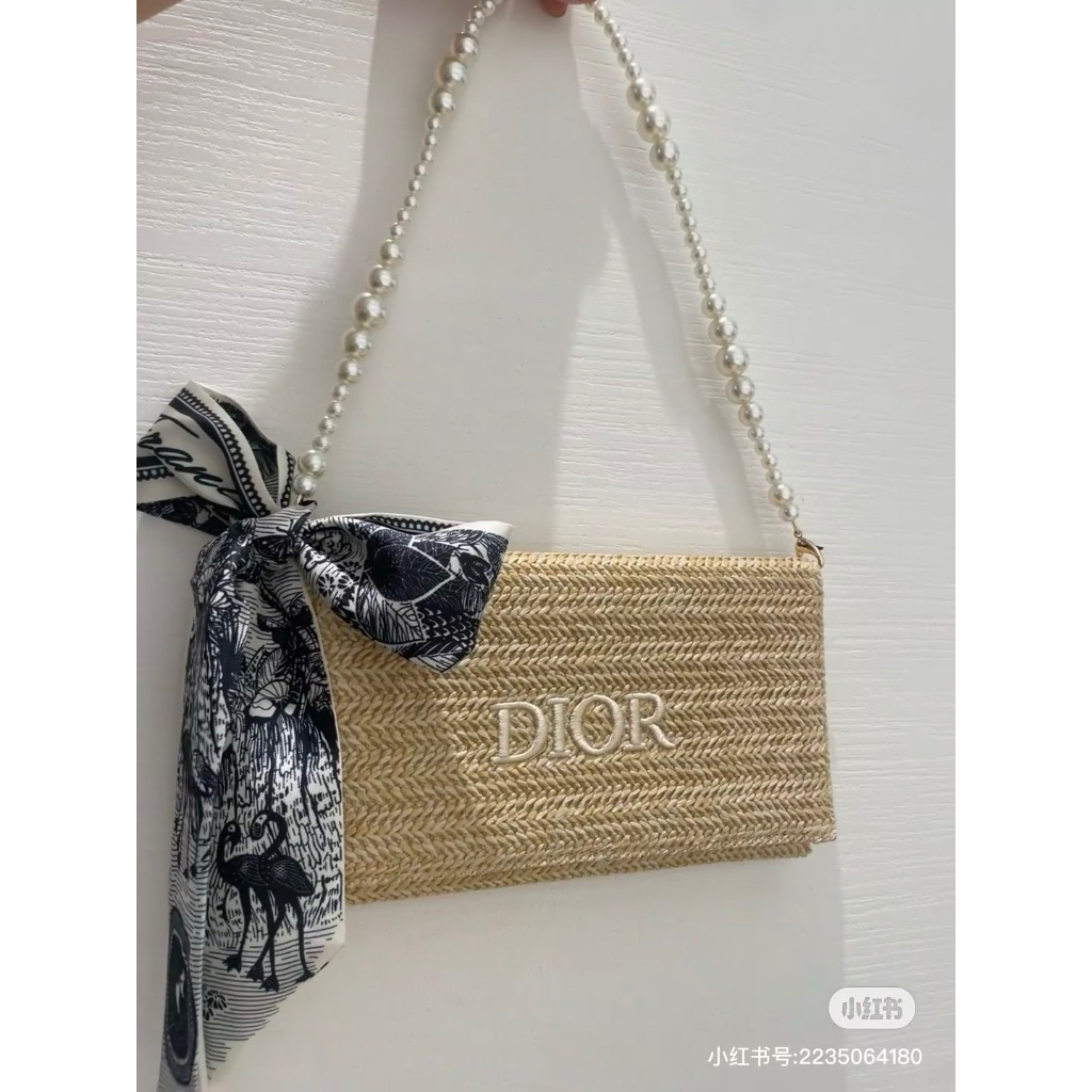 [CHÍNH HÃNG] Túi Cói Gift Dior Fullbox Size 23*14cm