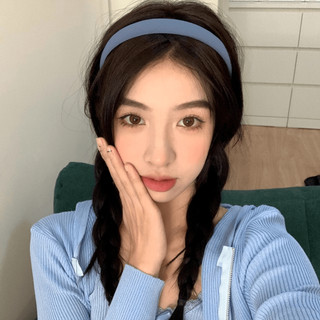 Băng đô cài tóc màu xanh dương baby nhẹ nhàng