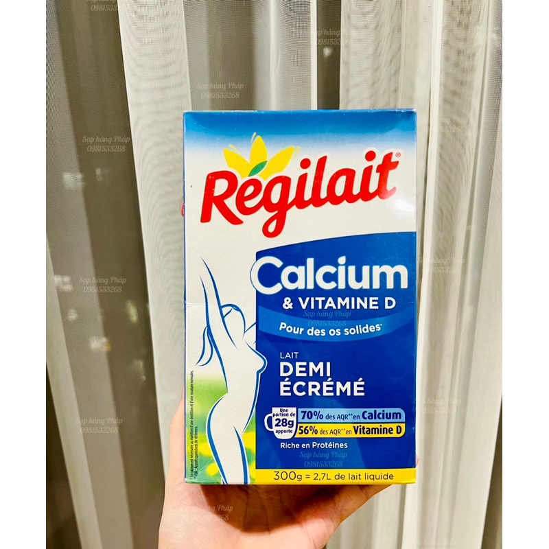 Sữa bột Canxi Régilait Calcium & Vitamin D hộp 300gr