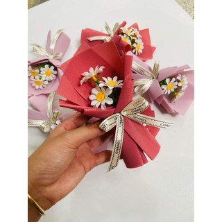 Bó hoa cúc mini dùng trang trí decor, set quà