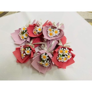 Bó hoa cúc mini dùng trang trí decor, set quà