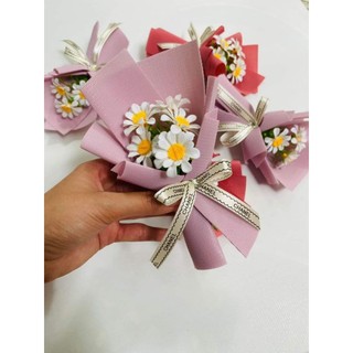 Bó hoa cúc mini dùng trang trí decor, set quà