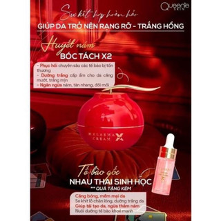 Kem nám Queenie Skin xoá mọi vết nám tàn nhang đốm nâu trên da( tặng kèm 1 chai serum mini)