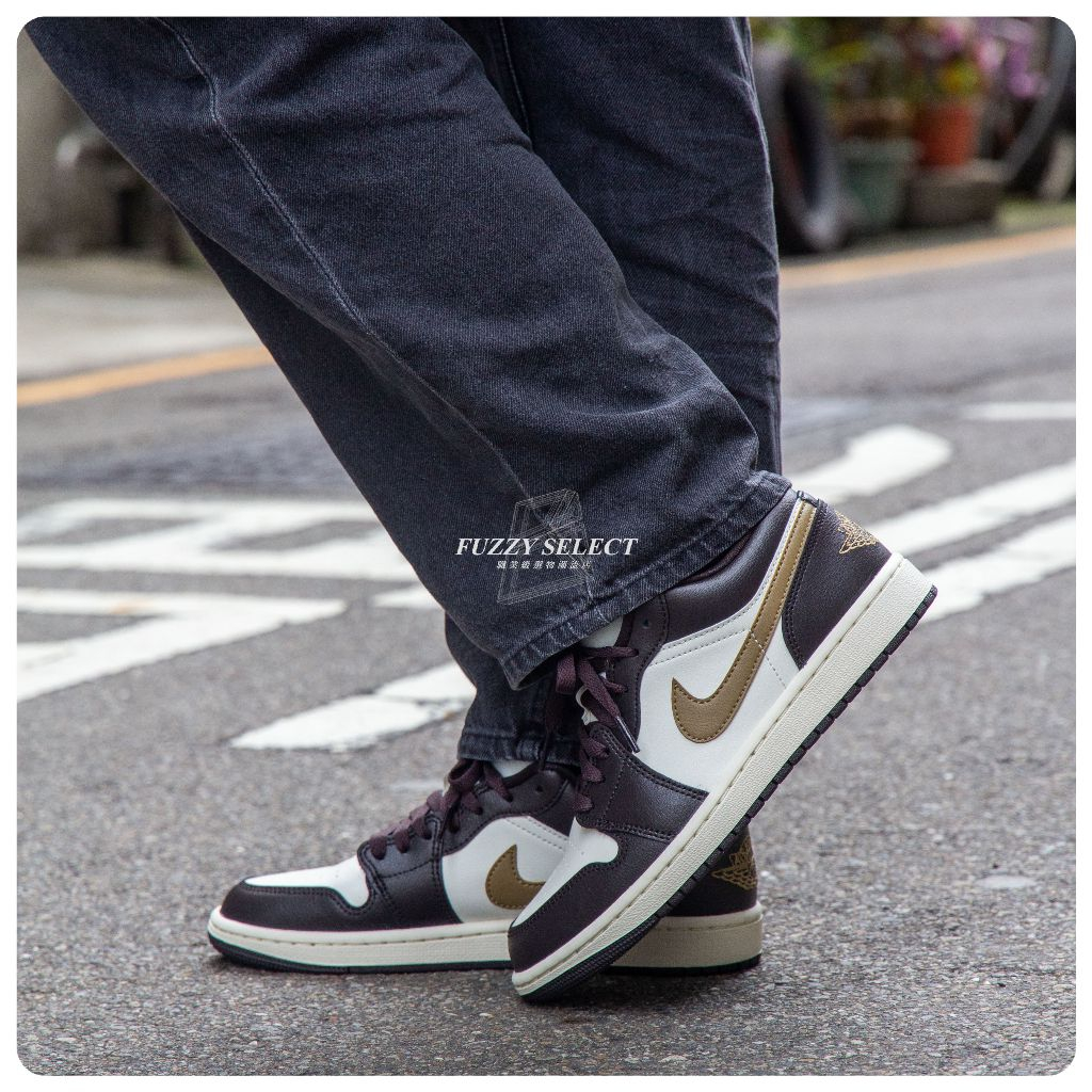 Giày Jordan cố thấp, Jordan 1 Low Panda 2023 Shadow Brown  DC0774-101