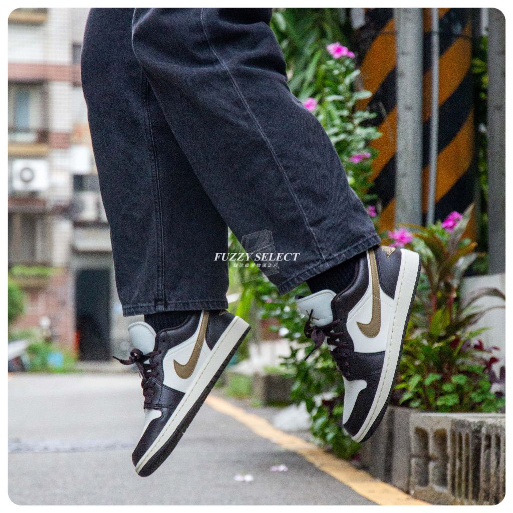 Giày Jordan cố thấp, Jordan 1 Low Panda 2023 Shadow Brown  DC0774-101