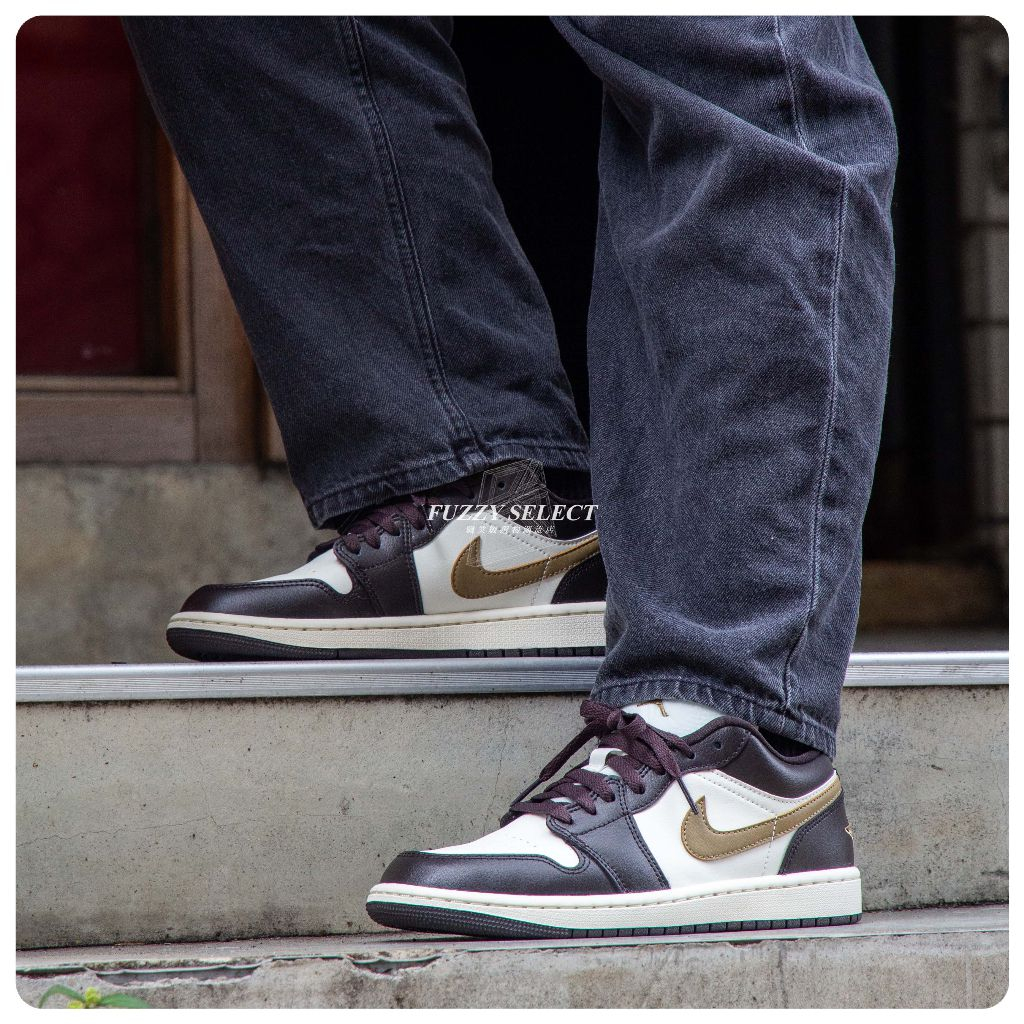 Giày Jordan cố thấp, Jordan 1 Low Panda 2023 Shadow Brown  DC0774-101