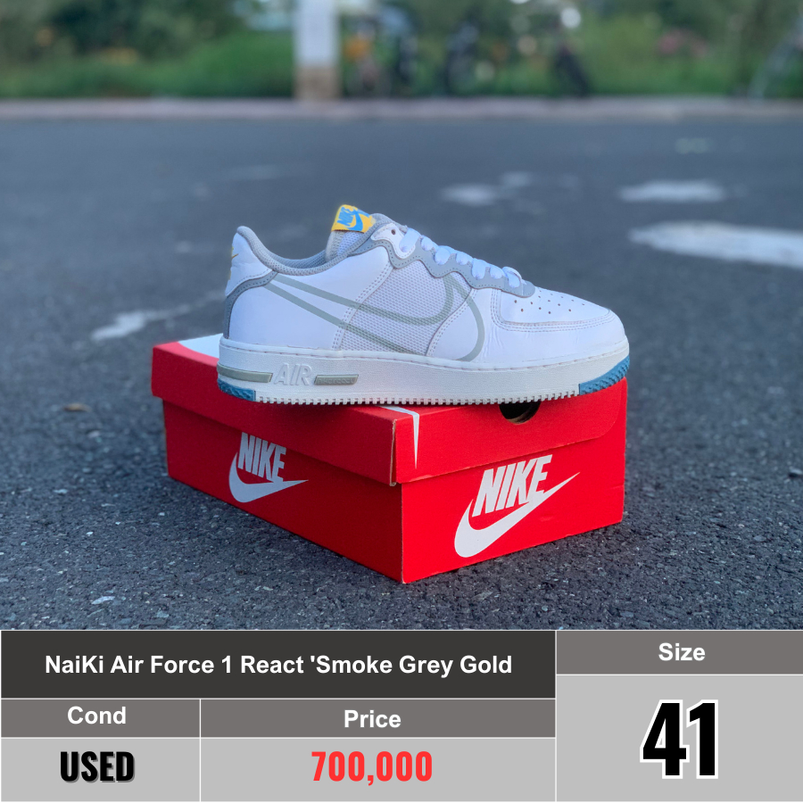 Giày Air Force 1 REACT 2hand chính hãng