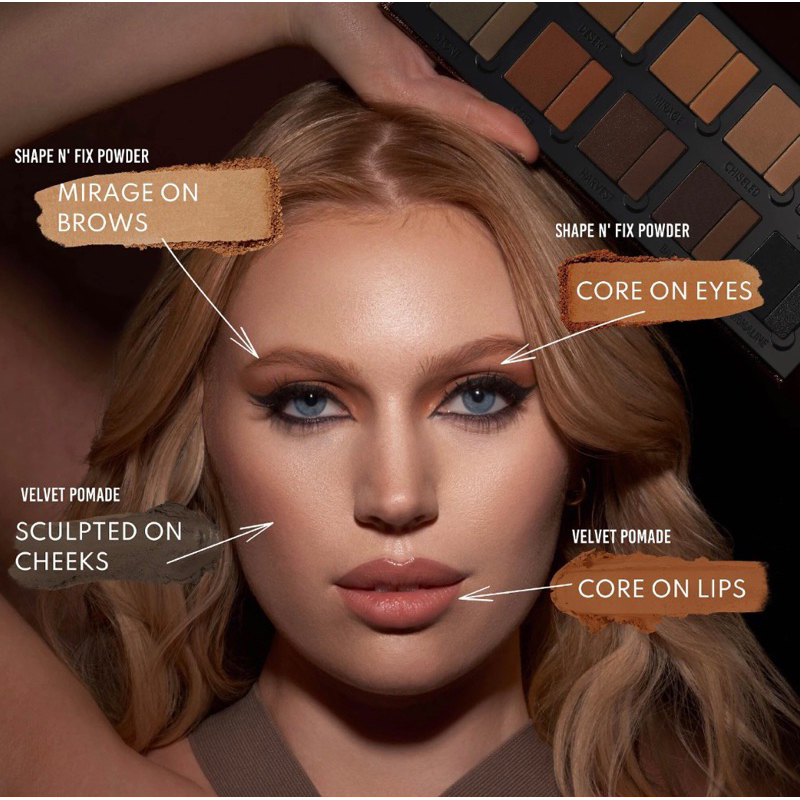 Bảng  Đa năng Danessa Myricks Beauty Groundwork: Defining Neutrals - Palette For Eyes, Brows, Face & Lips