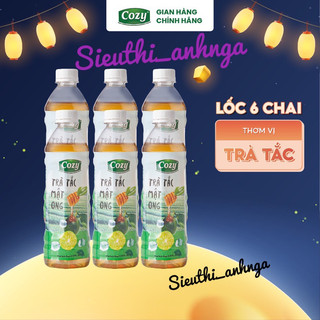 Trà hoa quả cozy - lốc 6 chai 455 ml