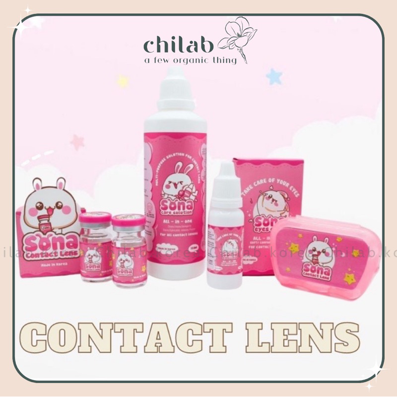 Nước Ngâm Lens / Nước Nhỏ Mắt Lens Hàn Quốc AQUA / SONA 150ml/12ml