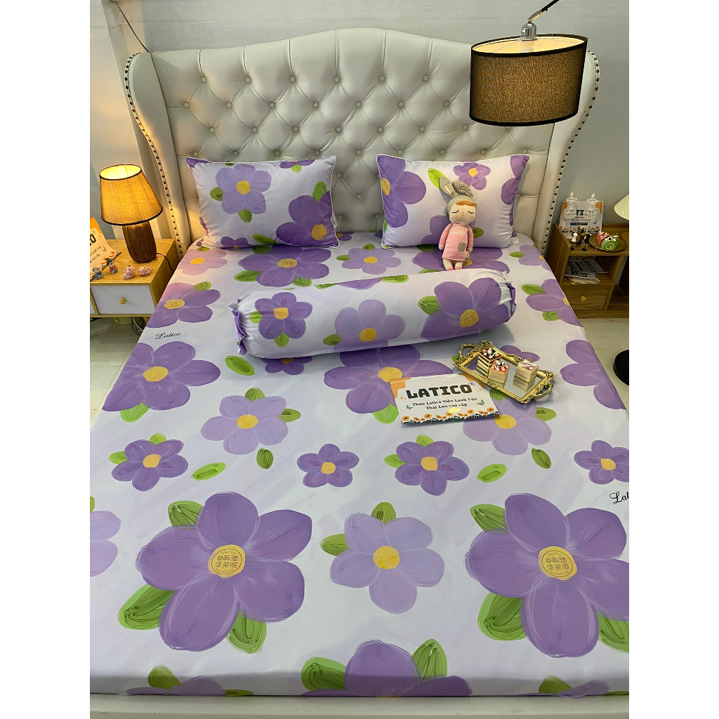 THUN LATICO - BỘ GA THUN SIÊU LẠNH LỤA THÁI LAN CAO CẤP