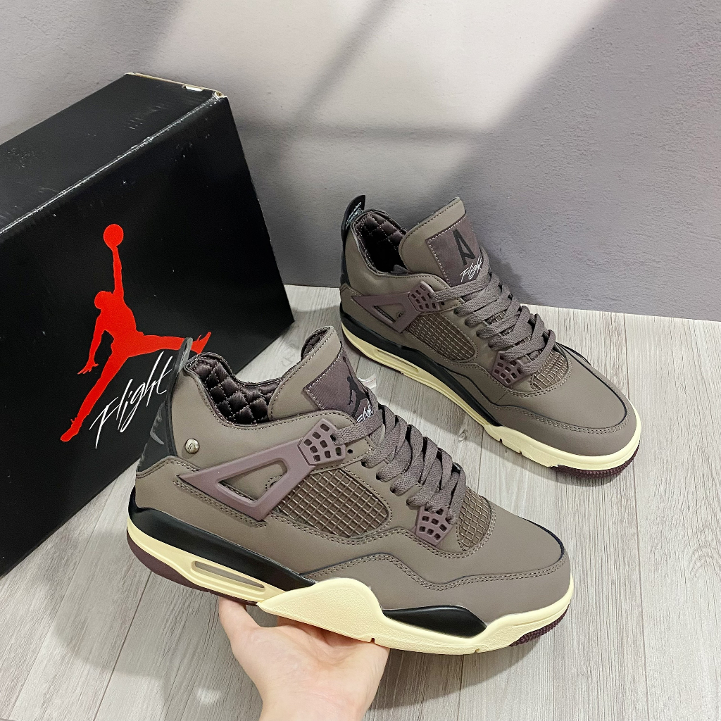 GIÀY JD4 RETRO MEDIUM VINTAGE NÂU LAI AU