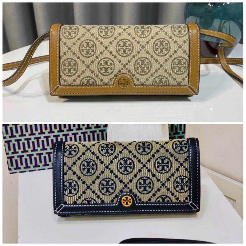 Ví Burch T Monogram Jacquard đẹp xuất sắc