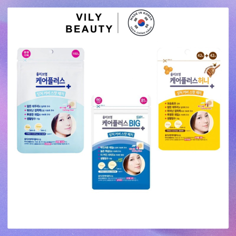 Miếng dán mụn OLIVE YOUNG CARE PLUS SPOT PATCH