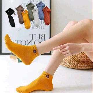 Tất gấu nữ cổ ngắn dễ thương phong cách hàn quốc