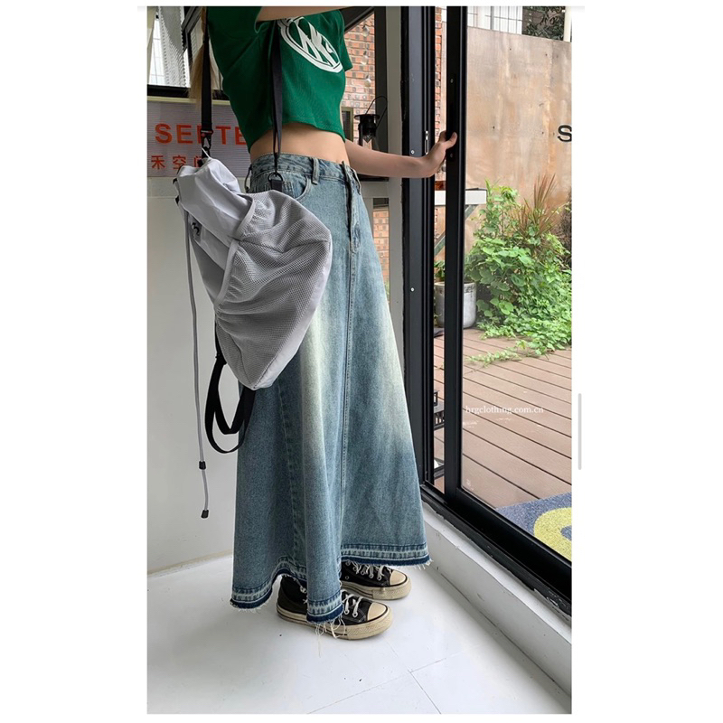 PASS Chân Váy Jean QCCC