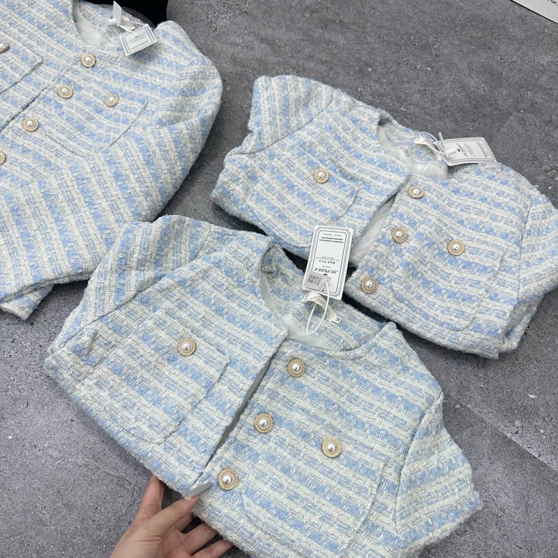 Áo dạ Tweed hàng 2 lớp dày dặn loại 1 | BigBuy360 - bigbuy360.vn