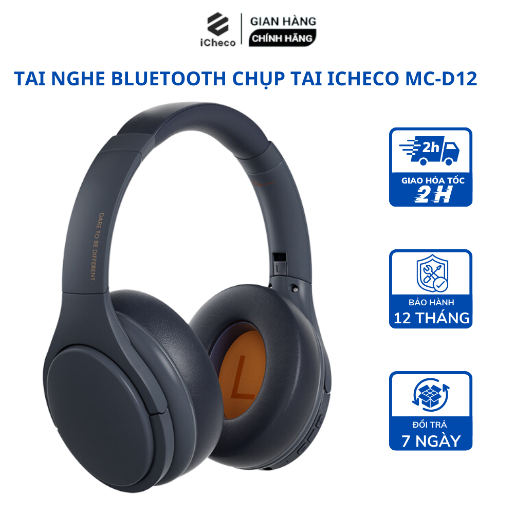 Tai nghe chụp tai bluetooth gaming headphone không dây ICHECO MC-D12