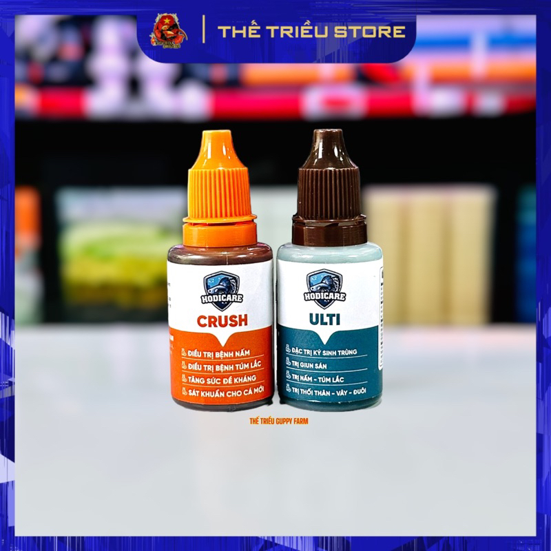 Crush - Healing - Ulti. Bộ 3 sản phẩm dưỡng cá