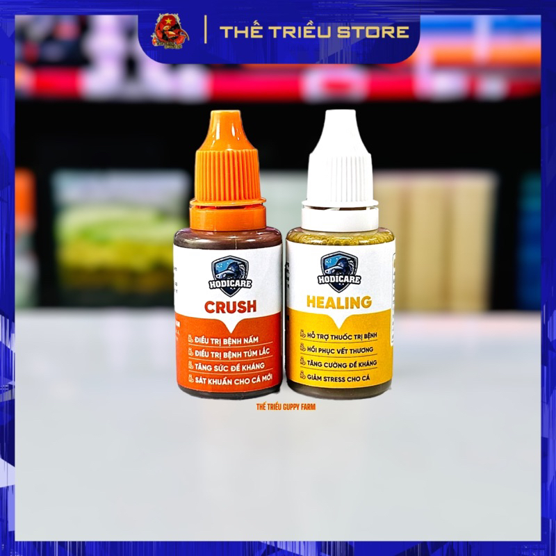 Crush - Healing - Ulti. Bộ 3 sản phẩm dưỡng cá