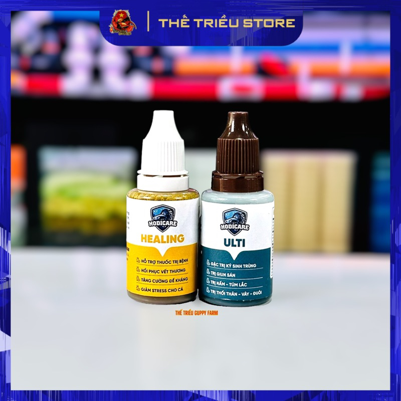 Crush - Healing - Ulti. Bộ 3 sản phẩm dưỡng cá