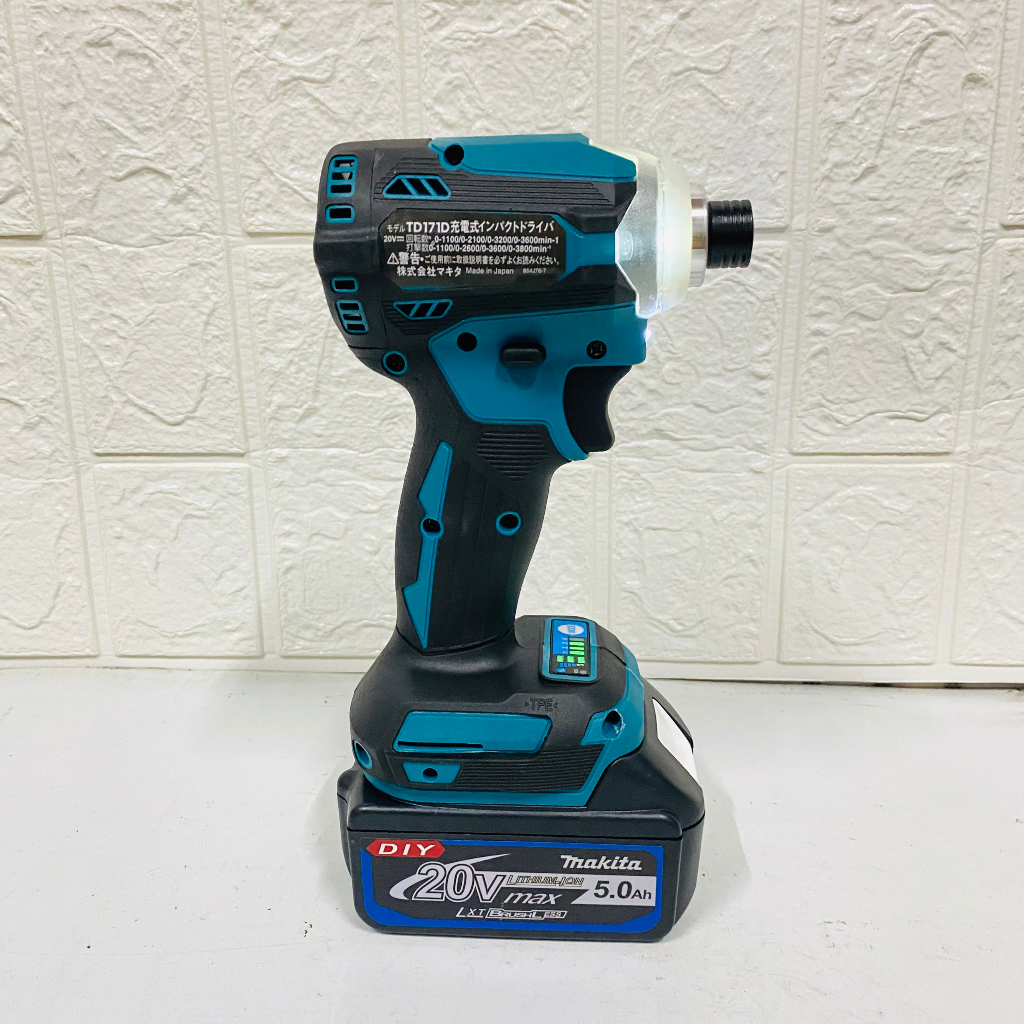 Máy bắn vít Makita không chổi than - Máy chuyên vít MAKITA 2 pin khủng 10 cell - máy vít cao cấp bảo hành 12 tháng