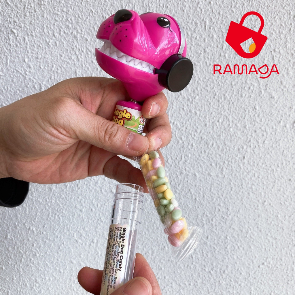 Kẹo Đồ chơi đầu cún lắc lư và phát ra tiếng dễ thương Juqi dành cho bé