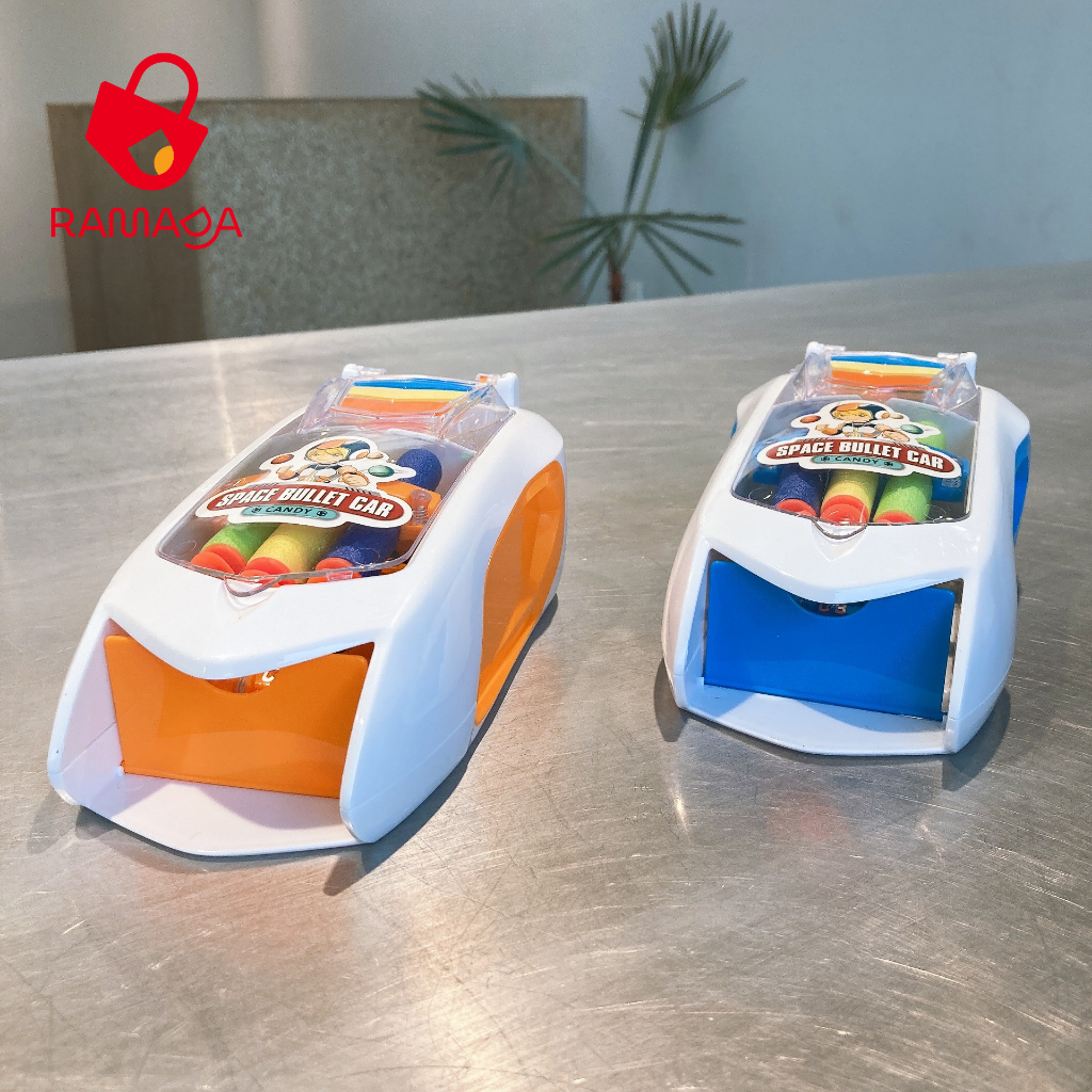 Ramada - Đồ chơi Bộ dàn phóng tàu vũ trụ có kẹo, Juqi dành cho bé
