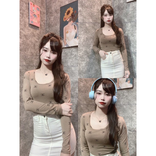 Áo body cổ vuông tôn dáng