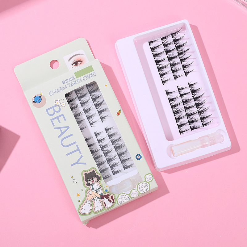 Bộ lông mi giả kèm keo dán Mua Tất