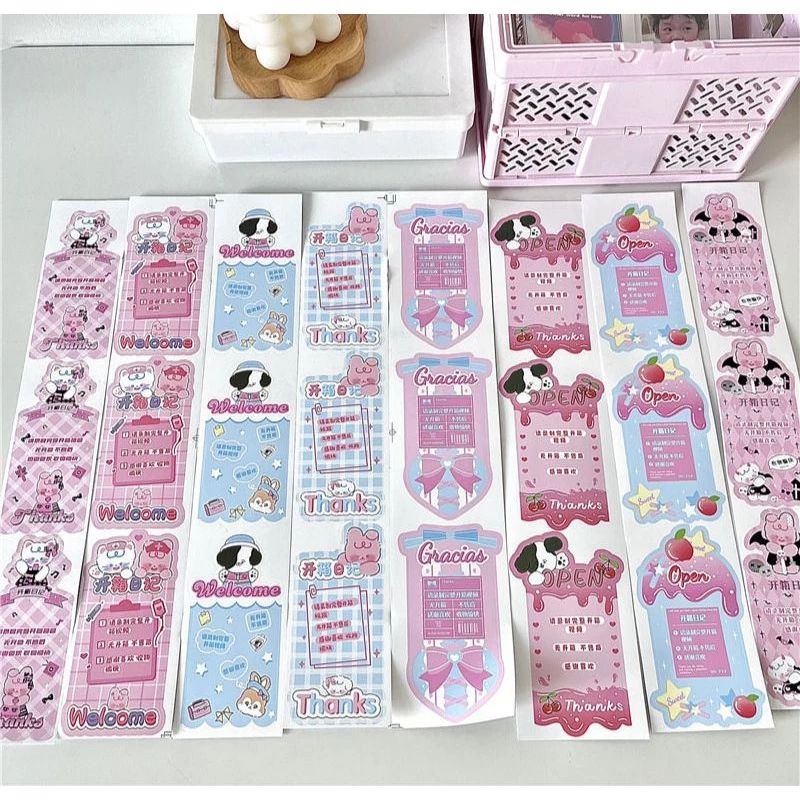 20 Tấm Nhãn Dán Niêm Phong , Sticker Niêm Phong