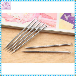 Cây nặn mụn hai đầu bằng inox cao cấp