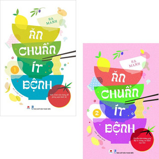 Sách - combo 2 cuốn ăn chuẩn ít bệnh
