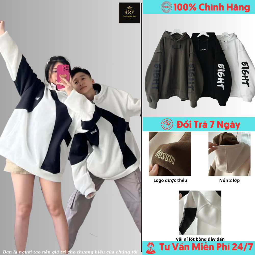 Áo hoodie nam nữ Unisex , Áo khoác hoodie cặp đôi form rộng có mũ Hàn Quốc Cute - Đức Mạnh - AHD01