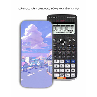 Hình dán máy tính full các dòng casio