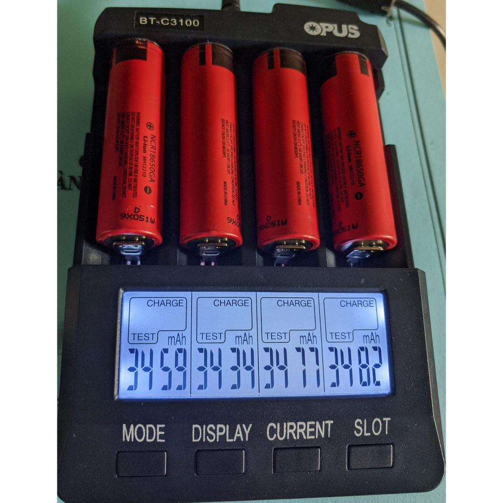 Cell Pin 18650 Panasonic GA DL 3500mAh - 3.7V xả 25A Tháo khối