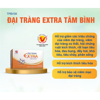Đại tràng Extra Tâm Bình - Hỗ trợ giảm các triệu chứng của viêm đại tràng, bảo vệ niêm mạc đại tràng